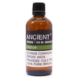 Aromatherapy Organic Base Oil 100ml - Castor Oil