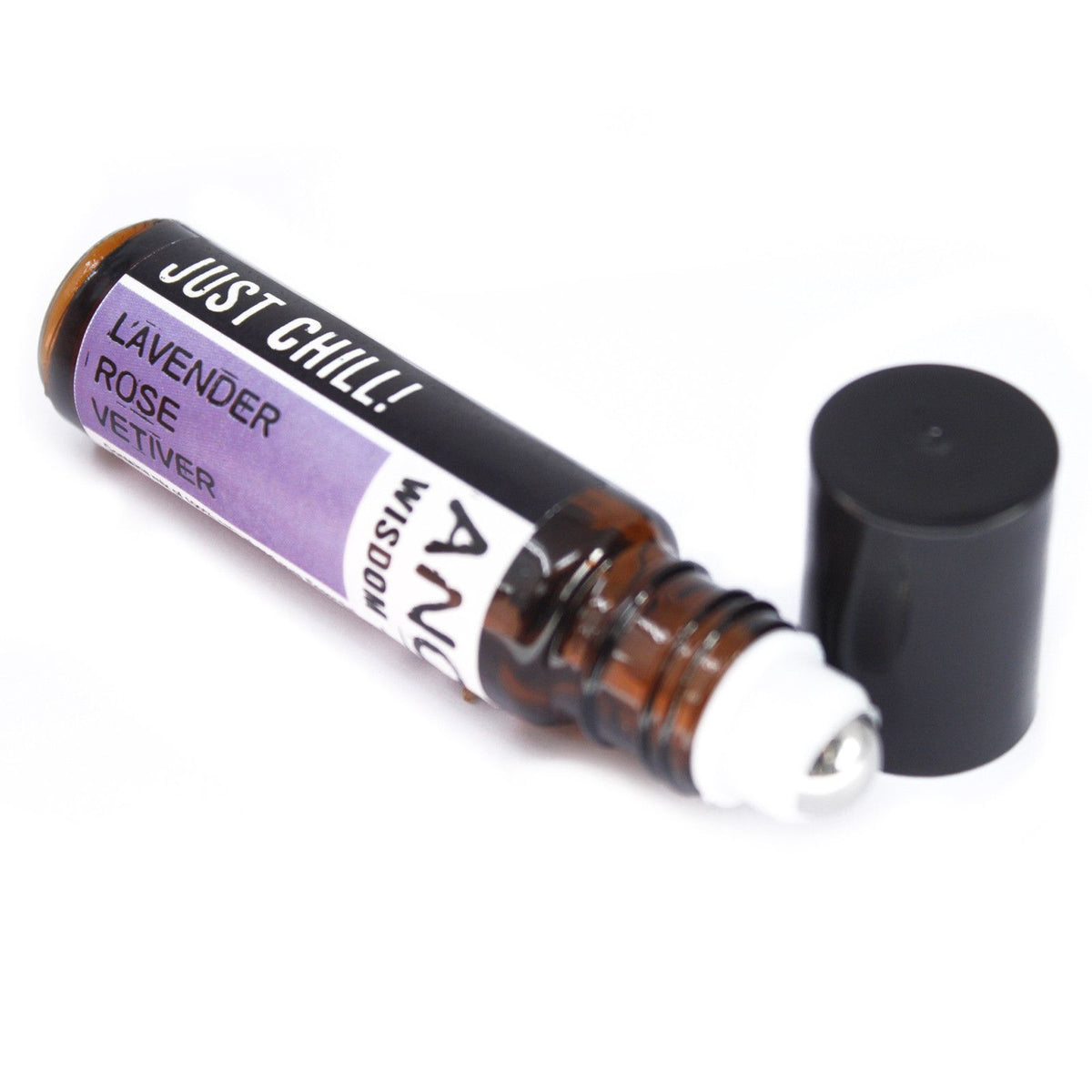 Just Chill! Essential Oil Roll-On (Lavender, Rose, Vetiver)