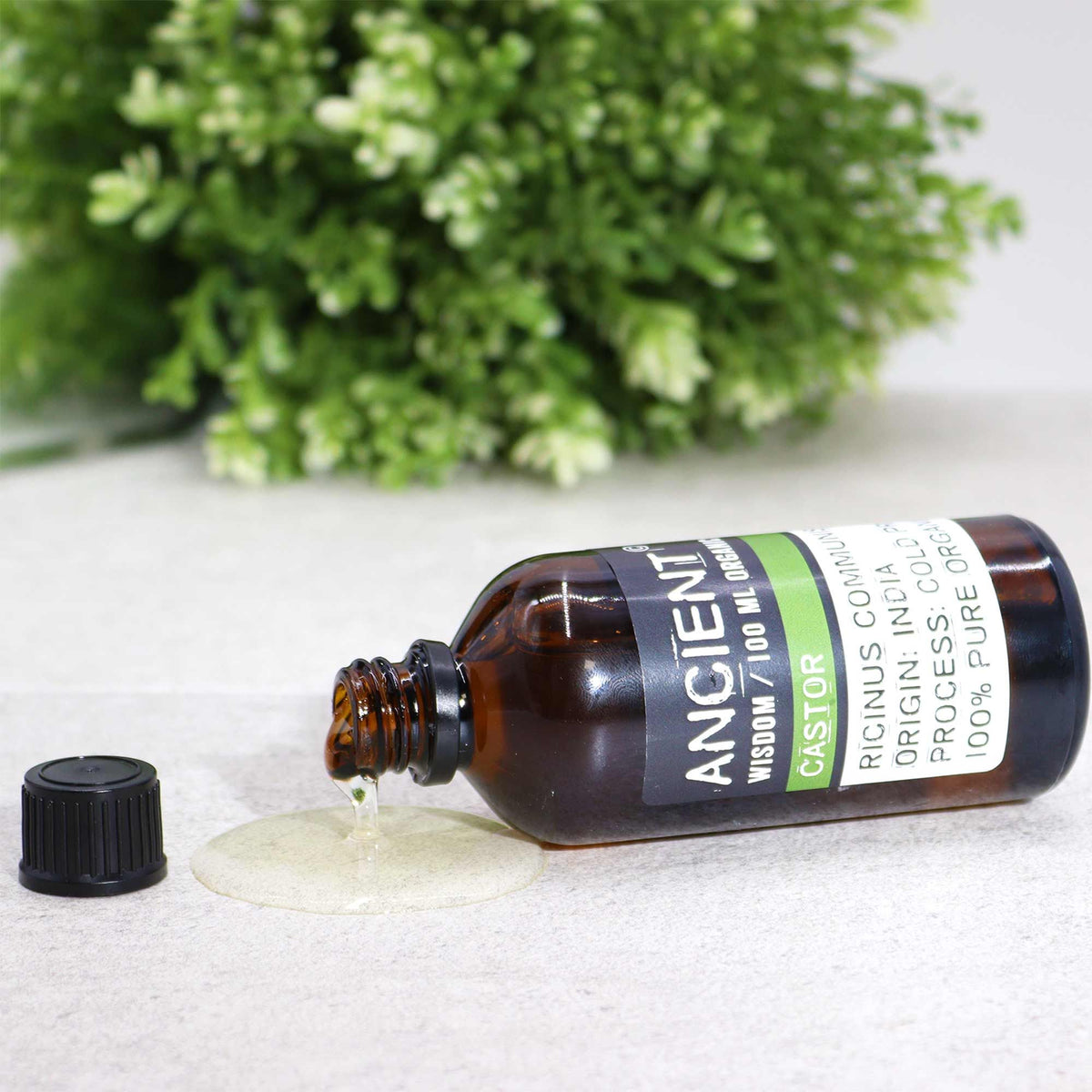 Aromatherapy Organic Base Oil 100ml - Castor Oil