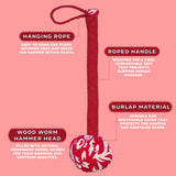 Red Wormwood Massage Hammer
