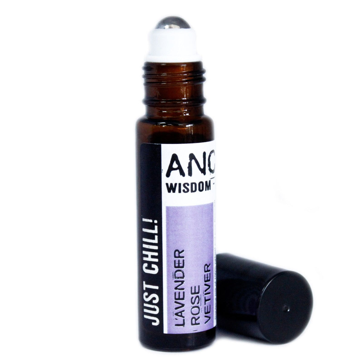 Just Chill! Essential Oil Roll-On (Lavender, Rose, Vetiver)