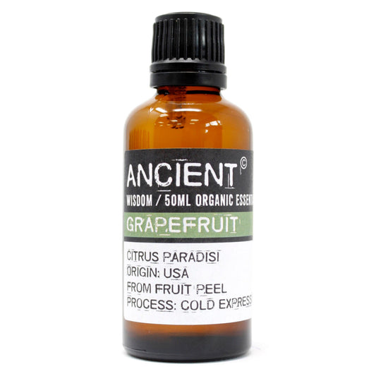Organic Grapefruit Essential Oil 50ml by Ancient Wisdom