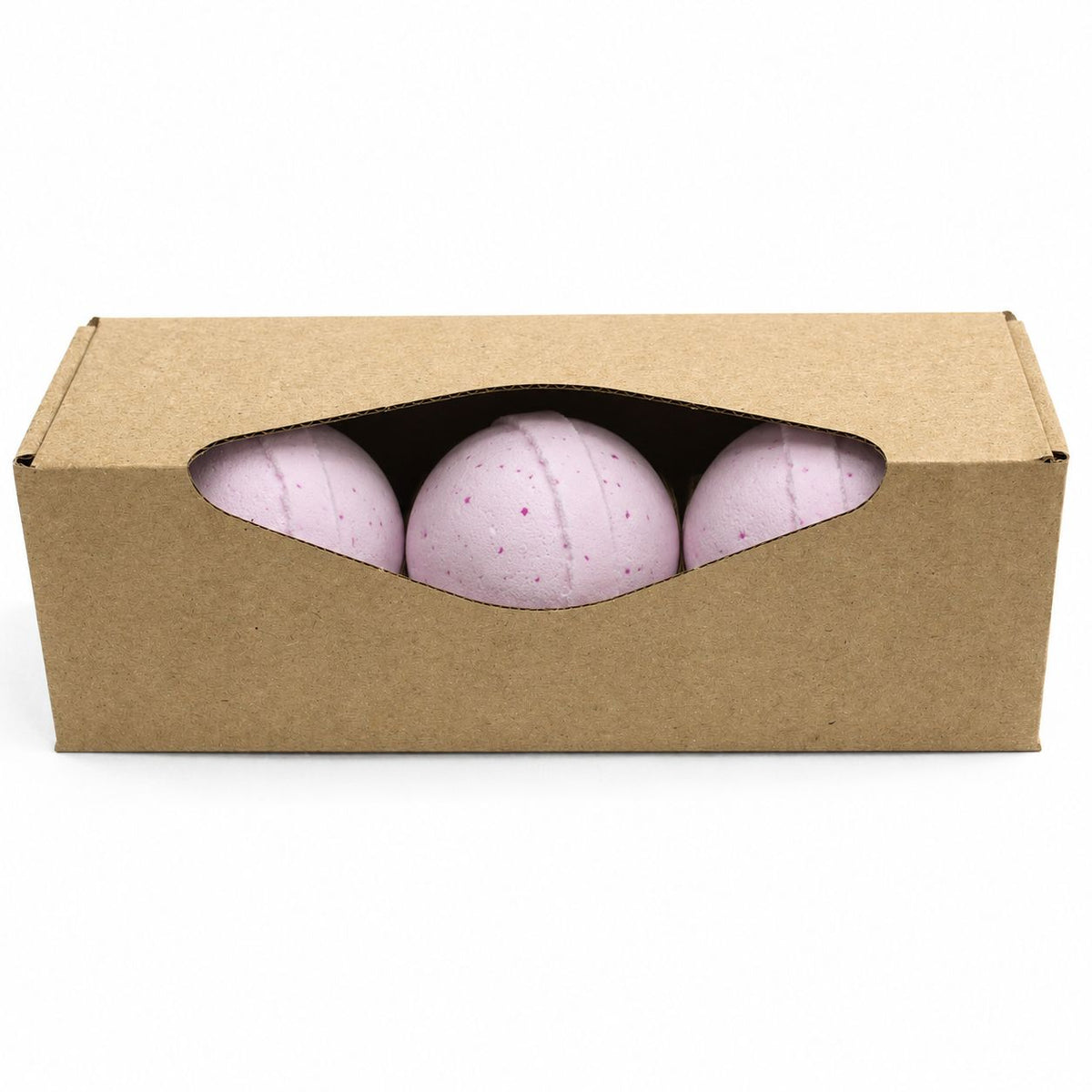 Passion Potion Bath Bomb gift box with three bath bombs
