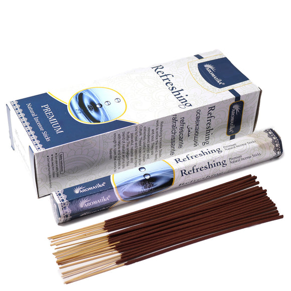 Aromatika Charcoal Free Hex Incense Sticks - Refreshing