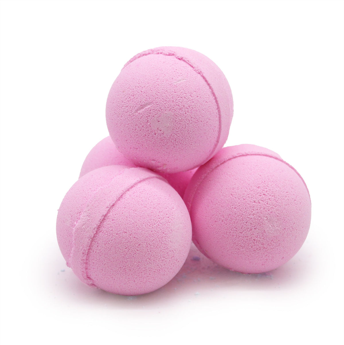 Frankincense and rose essential oil bath bomb
