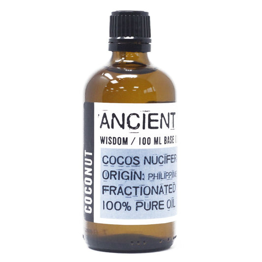 Aromatherapy Base Oil 100ml - Fractionated Coconut Oil