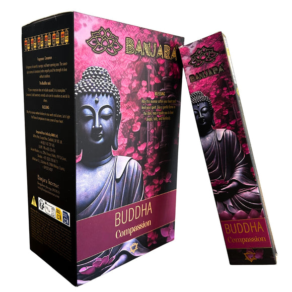 Banjara Buddha Compassion Incense Sticks (Cinnamon)