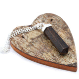 Crystal Wand Necklace - Tiger's Eye