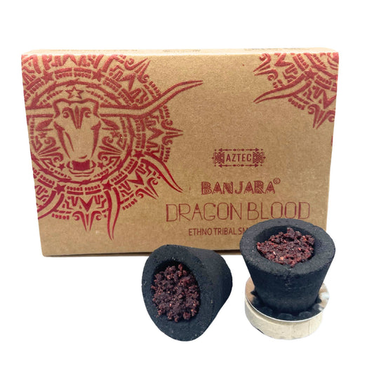 Banjara Resin Cups - Dragon's Blood