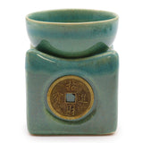 Lucky Coin Jade Oil Burner