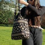 Nomad Sari Jacquard Wander Muse Bags - Desert Loom