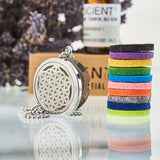 Flower of Life Aromatherapy Diffuser Necklace 30mm