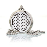 Flower of Life Aromatherapy Diffuser Necklace 30mm