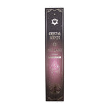 Rose Quartz Crystal Scents Rose Smudge Incense Sticks