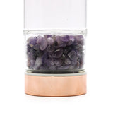 Amethyst Crystal Tea Infuser Bottle