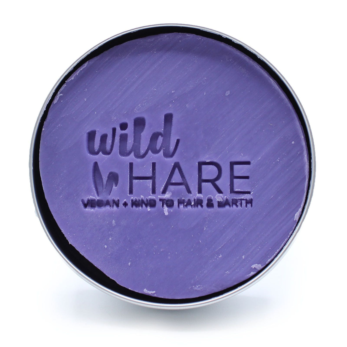 Purple Wild Hare Orchid vegan shampoo bar