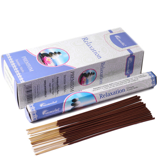 Aromatika Charcoal Free Hex Incense Sticks - Relaxation