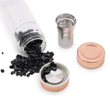 Amethyst Crystal Tea Infuser Bottle