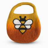 Felt Bee Bag - Sunrise Orange