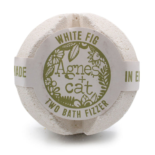 Agnes + Cat Bath Bomb - White Fig