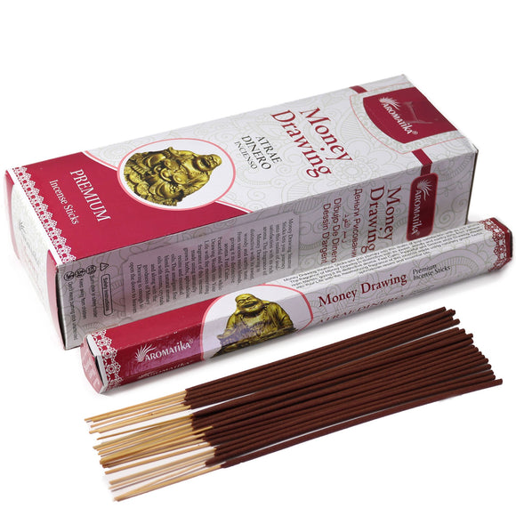 Aromatika Charcoal Free Hex Incense Sticks - Money Drawing