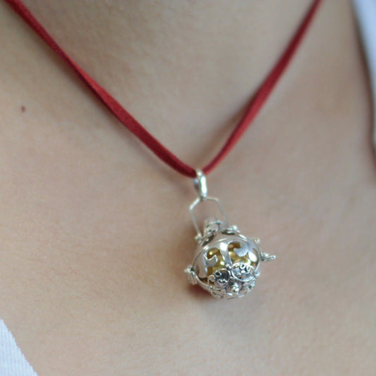 Silver Angel Bell - Magic 18mm