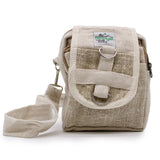 Natural Hemp & Cotton Crossbody Travel Bag