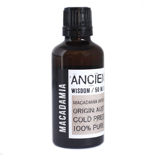Aromatherapy Base Oil 50ml - Macadamia Oil