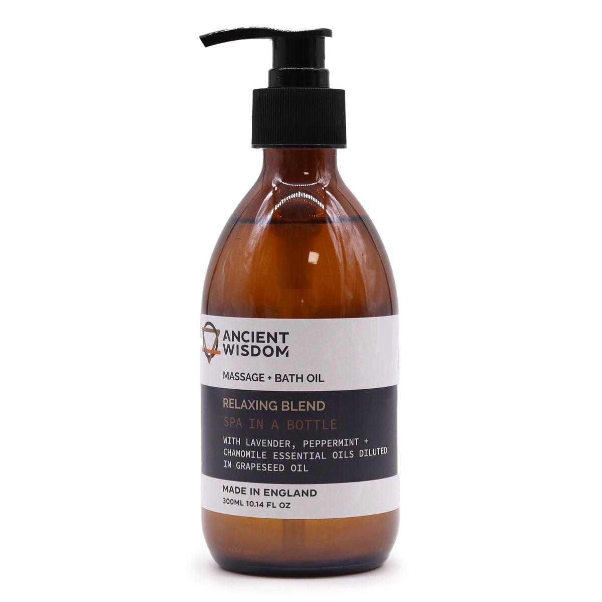 Aromatherapy Massage and Bath Oil 300ml - Relaxing