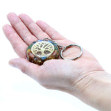 Orgonite Power Keyring - Chakra Crystals & Tree of Life