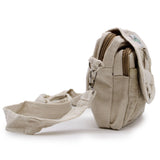 Natural Hemp & Cotton Crossbody Travel Bag