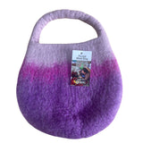 Felt Bee Bag - Purple