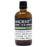 Aromatherapy Organic Base Oil 100ml - Calendula