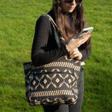 Nomad Sari Jacquard Wander Muse Bags - Desert Loom