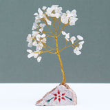 Clear Quartz Crystal Tree - 80 gemstones