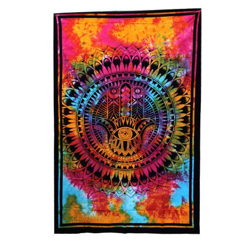 Medium Hamsa Cotton Bedspread Wall Hanging
