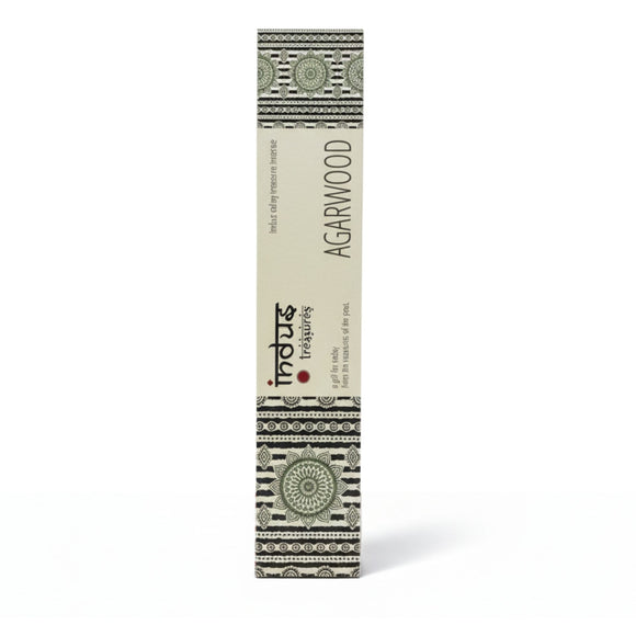 Indus Treasures Incense Sticks - Agarwood (Oud)