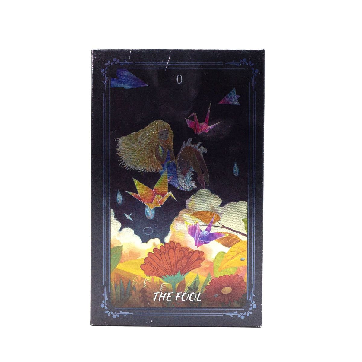 Fantasy artwork on Shuttle Mirror tarot cards