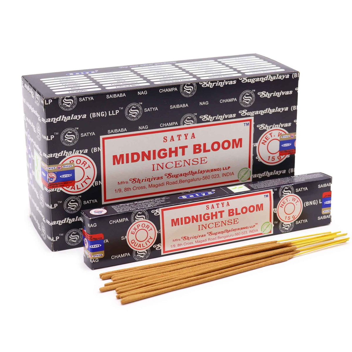 Satya Midnight Blossom Incense Sticks