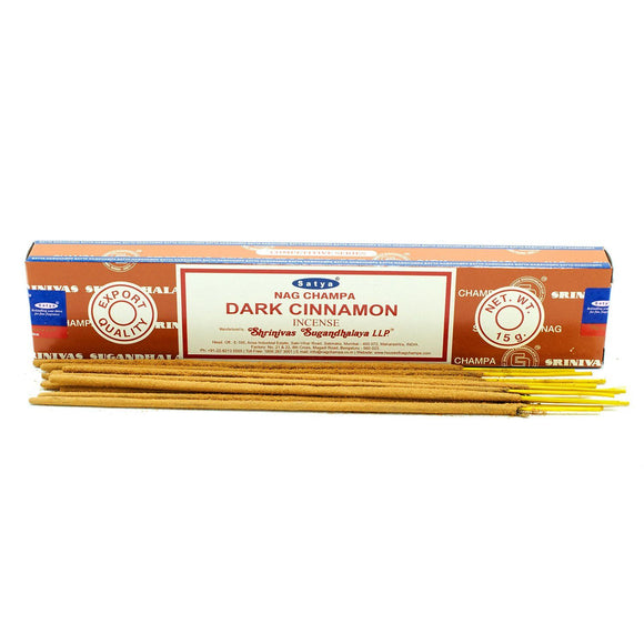 Satya Dark Cinnamon Incense Sticks