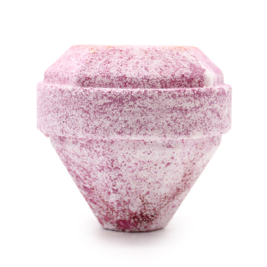 White and red Very Berry Gemstone Bath Bomb