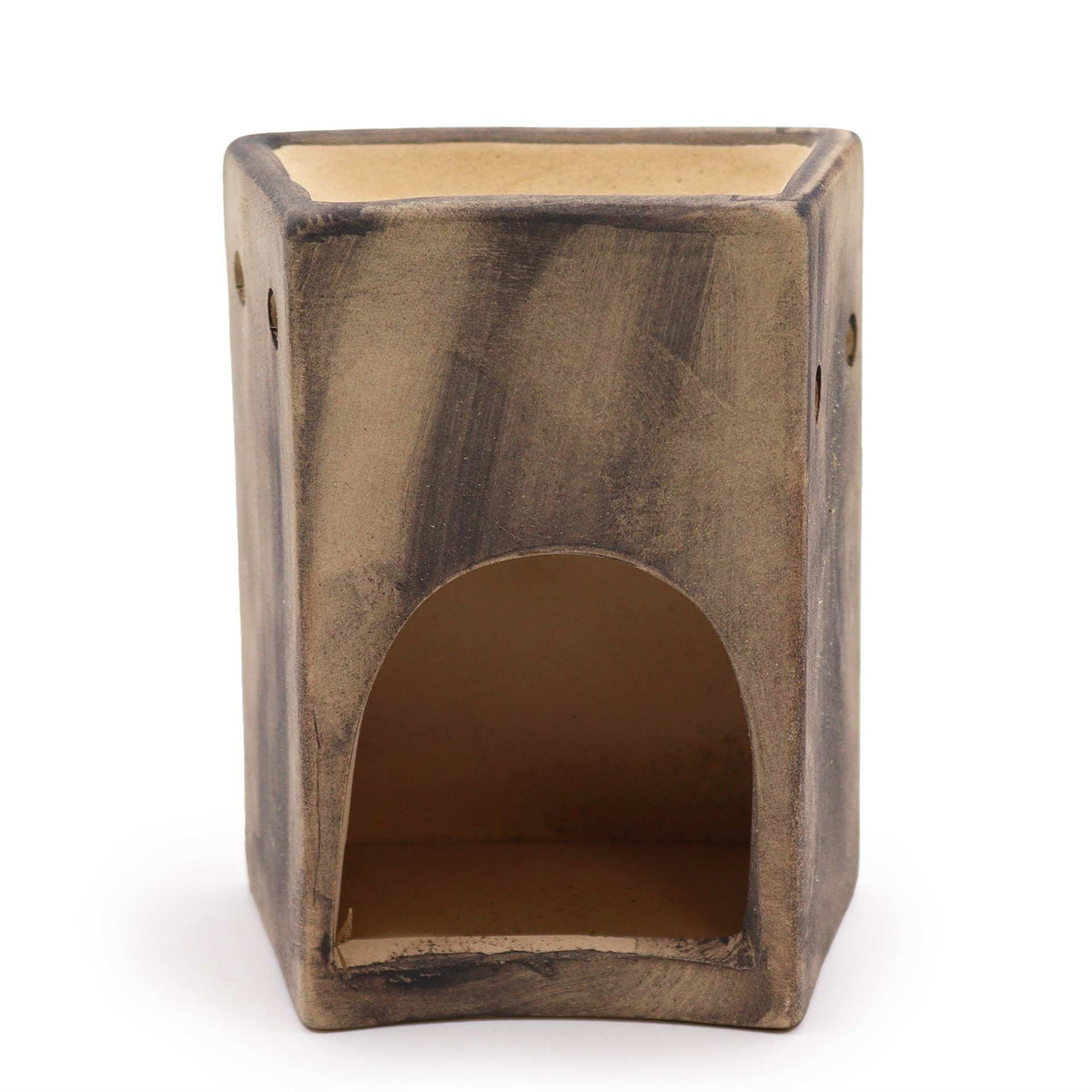 Bonsai ceramic oil burner tealight opening