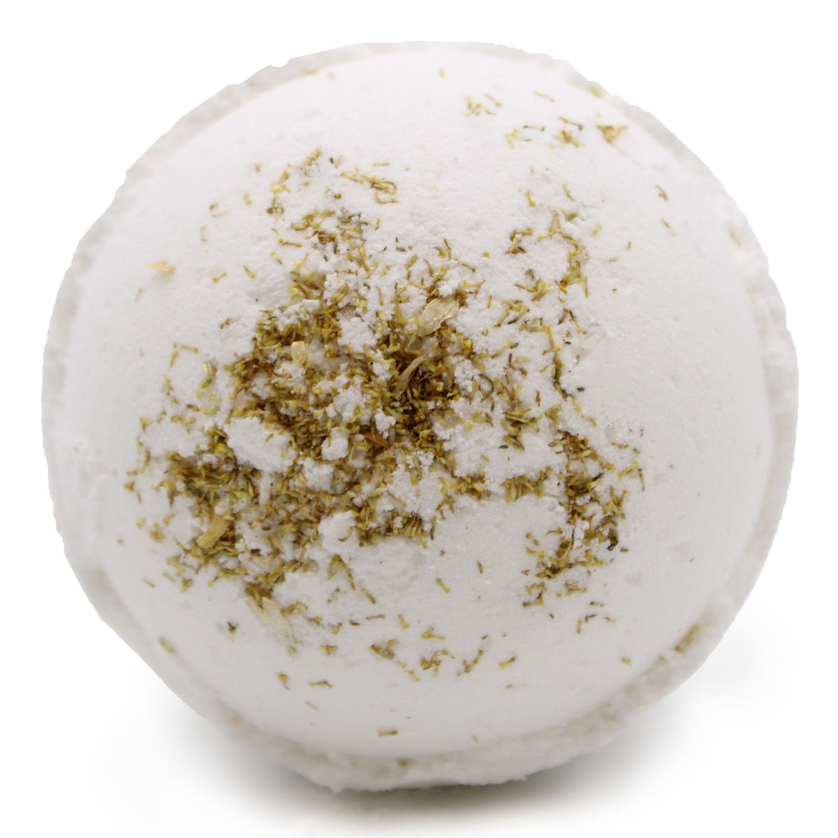 Skin Revive Himalayan Salt Bath Bomb 180g decorated with chamomile flowers