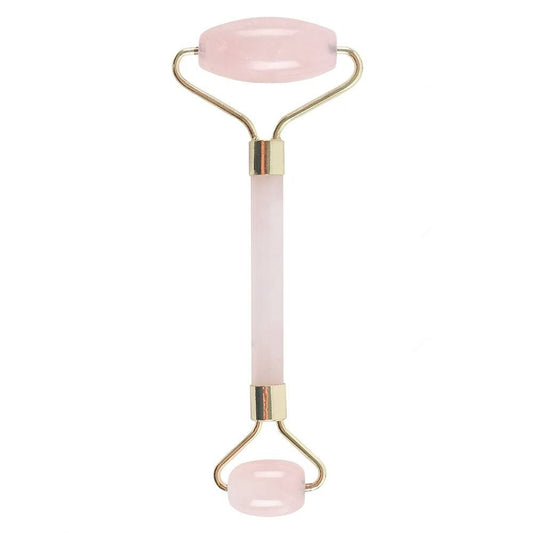 Rose Quartz Crystal Dual Face Roller