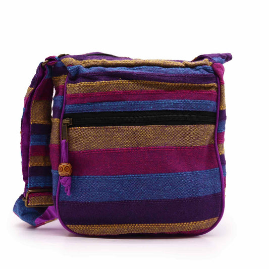 Large Nepal Sling Bag - Wild Flowers