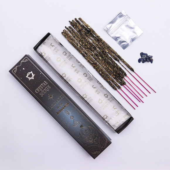 Lapis Crystal Scents Musk Smudge Incense Sticks