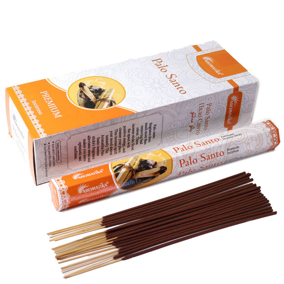Aromatika Charcoal Free Hex Incense Sticks - Palo Santo