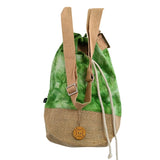 Tree of Life Natural Backpack - Green Stonewash