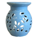 Blue Floral Oil Burner