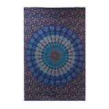 Blue Mandala Large Cotton Wall Hanging
